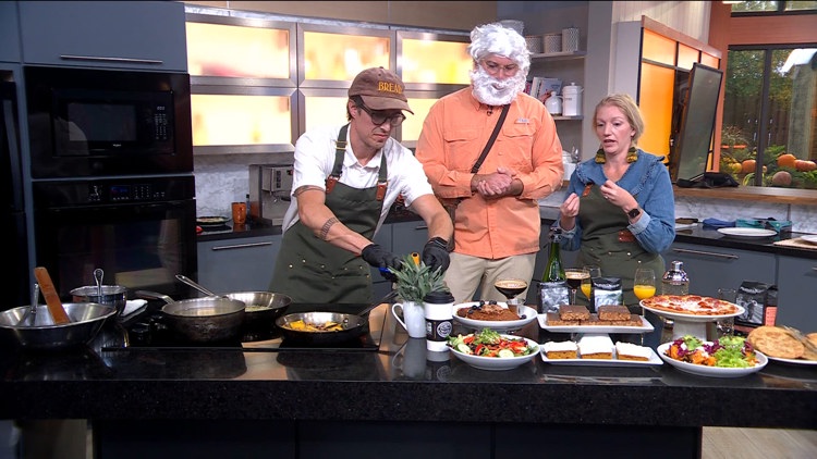 Chefs Ray and Juell Roberts at Peoples Organic, showcasing Prince's favorite dishes.